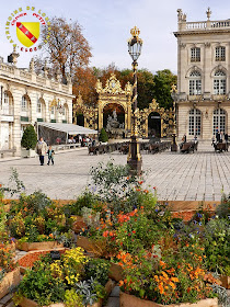 NANCY (54) - Place Stanislas - jardin éphémère 2013