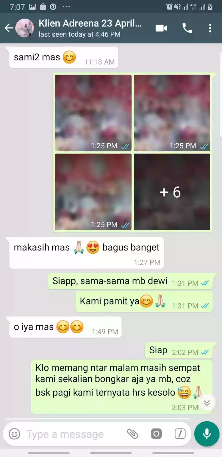 testimoni dekor akikah jogja