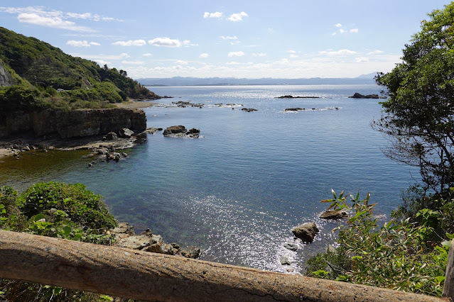 島根県出雲市大社町日御碕　日御碕海岸展望所からの眺望