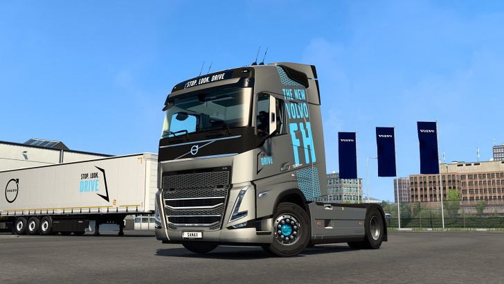 Volvo FH 2022 para Euro Truck Simulator 2