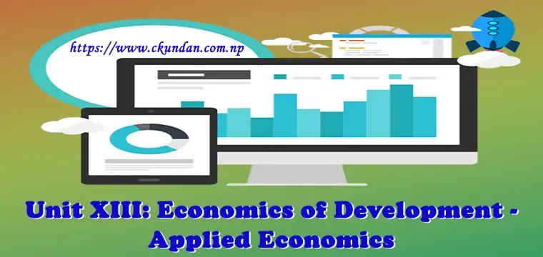 Economics of Development - Applied Economics