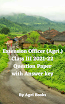 Extension Officer (Agri.) Class III 2021-22 Question Paper with Answer key [વિસ્તરણ અધિકારી (ખેતી ) વર્ગ-3 ૨૦૨૧-૨૨]