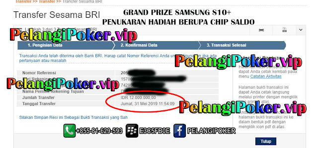 Bukti-Transaksi-Penarikan-Dana-Member-Pelangi-Poker