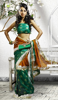 Georgette-Indian-Bollywood-Saree