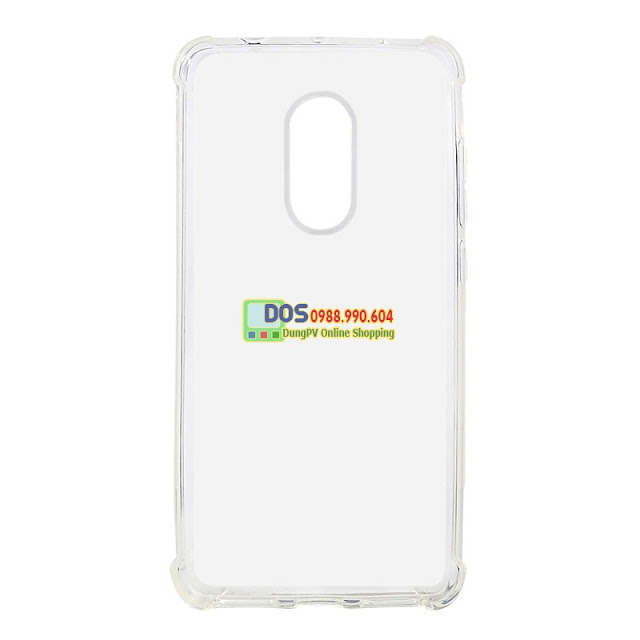 Ôp lưng xiaomi redmi note 4x silicone trong suốt bền đẹp 