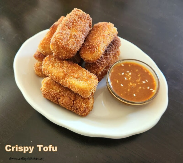 images of Crispy Tofu Fingers Recipe / Crispy Tofu Recipe / How to Make Crispy Tofu / Quick & Easy Crispy Tofu - Tofu Recipes