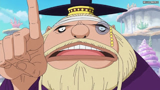 ワンピースアニメ 魚人島編 573話 左大臣 | ONE PIECE Episode 573