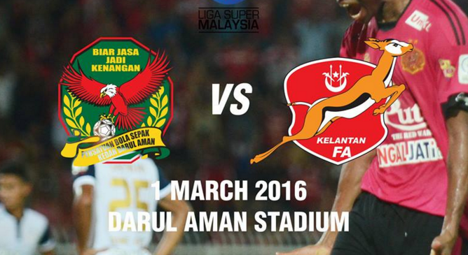 kedah vs kelantan 2016