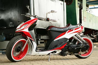  Modifikasi  Motor Yamaha Mio  Sporty