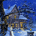 Snowman Animated Gif - Kardan Adam Gif
