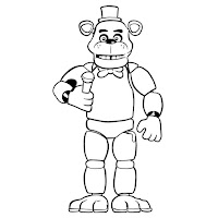 Dibujos para Colorear de FNAF