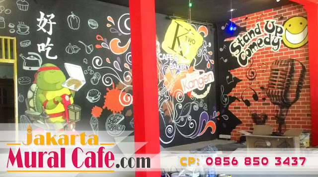 Juni 2019 Mural Cafe  Bandung Mural Cafe  Hitam Putih 