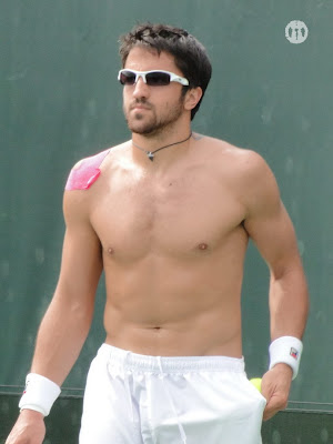 Janko Tipsarevic Shirtless at Miami Open 2010