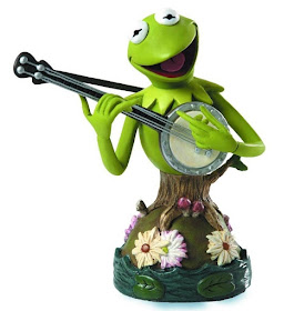 Walt Disney Showcase Collection The Muppets Kermit the Frog Mini Bust by Grand Jester Studios