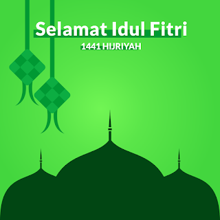 Gambar Ucapan Selamat Hari Lebaran Idul Fitri 1441 H 2020