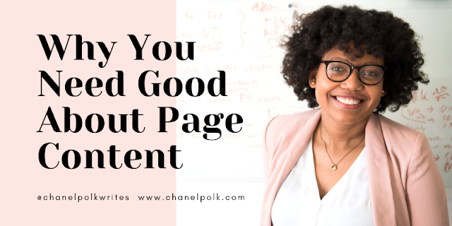 Why You Need Good About Page Content