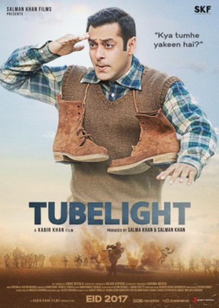 Tubelight first look, Poster of upcoming hindi movie hit or flop, Salman Khan, Sohail Khan, Zhu Zhu upcoming movie 2017 release date, star cast