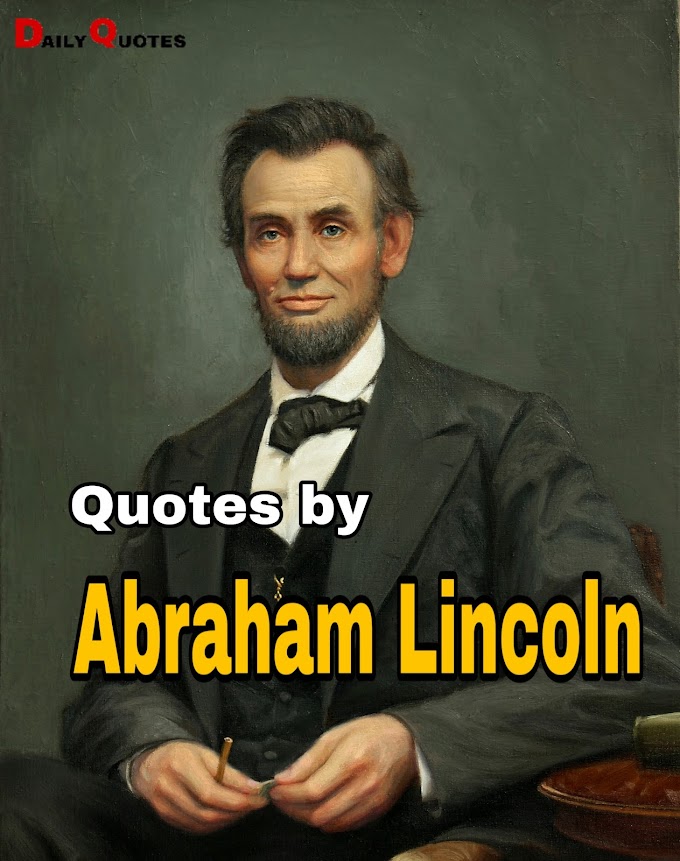 Best Inspirational quotes by Abraham Lincoln