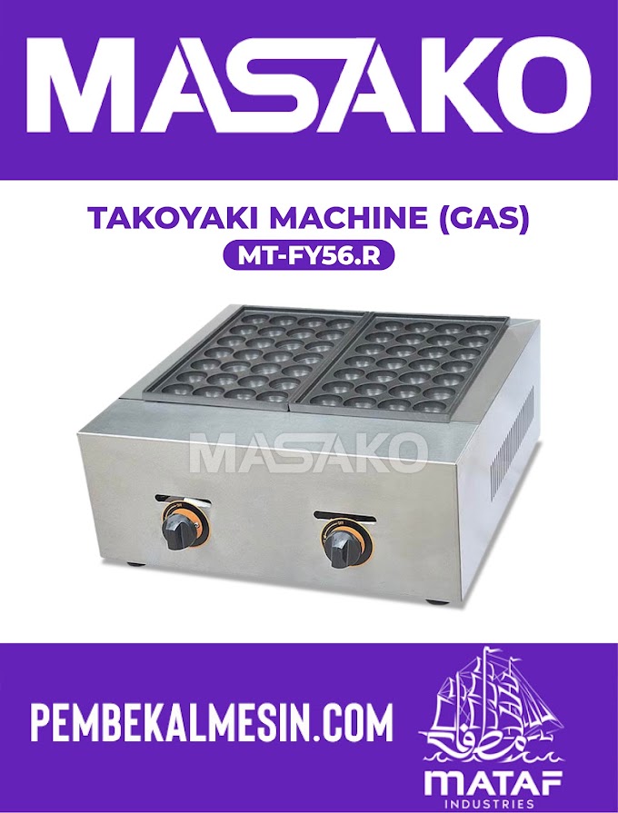 MASAKO Takoyaki Machine Gas (56’S) (MT-FY56.R)