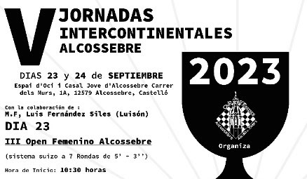 III Open Femenino Alcossebre – Federación de Ajedrez de la Comunidad  Valenciana