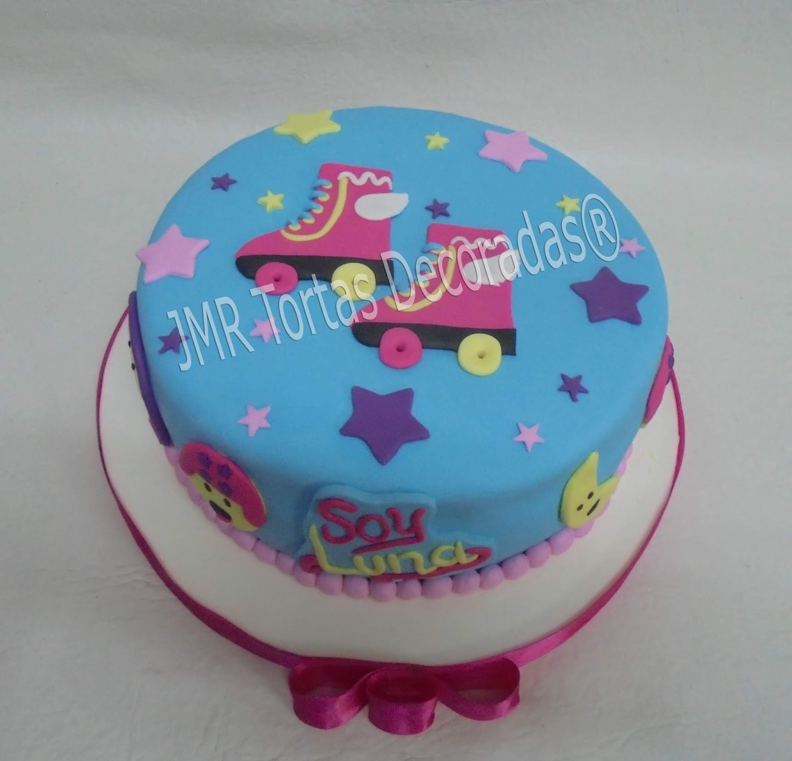 Torta Soy Luna En Plano Jmr Tortas Decoradas - torta roblox nena