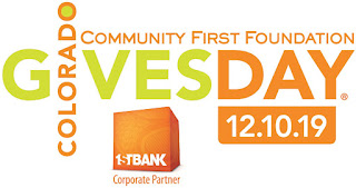 Community First Foundation, Colorado Gives Day December 10, 2019 logo