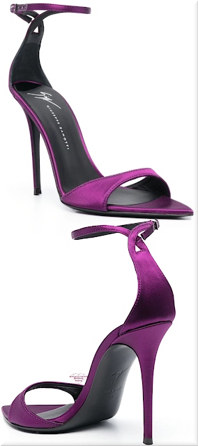 ♦Pantone Violet Rose pink Giuseppe Zanotti pointed-toe satin pumps #giuseppezanotti #shoes #pantone #pink #brilliantluxury