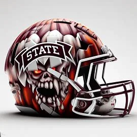 Mississippi State Bulldogs Halloween Concept Helmets