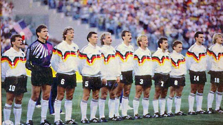Alemanha Campeã da Copa de 1990 na Itália