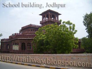 School Building of Jodhpur in India