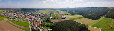 Drohnenfotografie Landschaftsfotografie Mittelfranken Mitteleschenbach