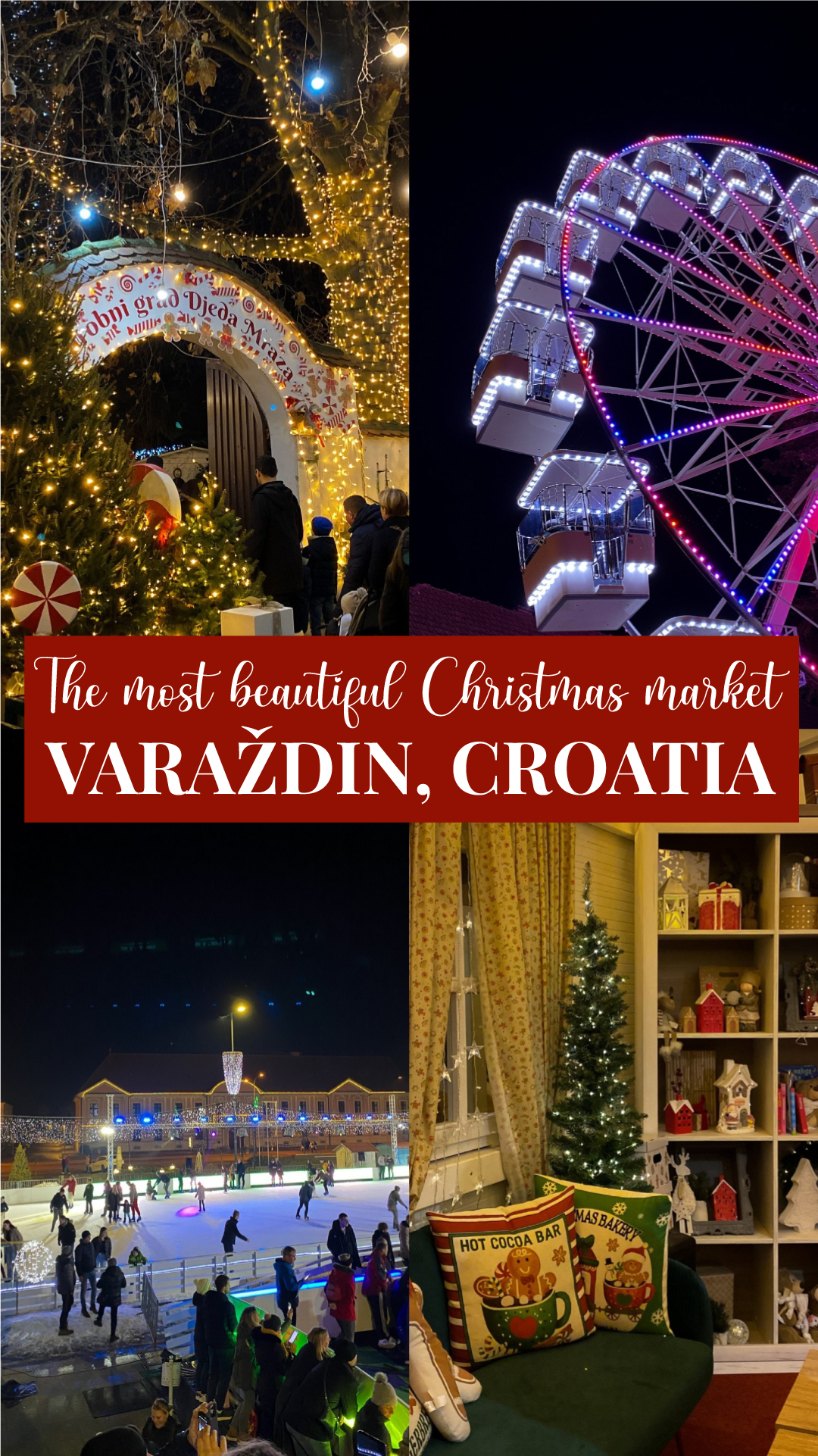 The Most Beautiful Christmas Market in Varaždin, Croatia