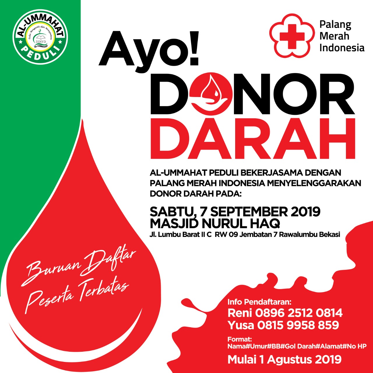 25 Inspirasi Keren Desain Pamflet Donor Darah Little Duckling Blog