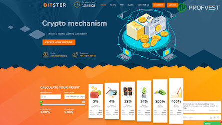 Bitster LTD: обзор и отзывы о bitster.biz (HYIP СКАМ)