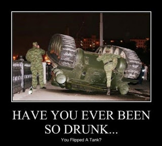 funny pictures have you ever been so drunk you flipped a tank, demotivational, motivational, motivational army, demotivational army, army pictures, funny army pictures, motivational pictures