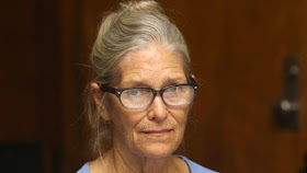 Gov. Jerry Brown has reversed a parole board's decision to free convicted killer and Manson family member Leslie Van Houten, shown here at her parole hearing in September at the California Institution for Women in Corona. (Stan Lim / Associated Press)
