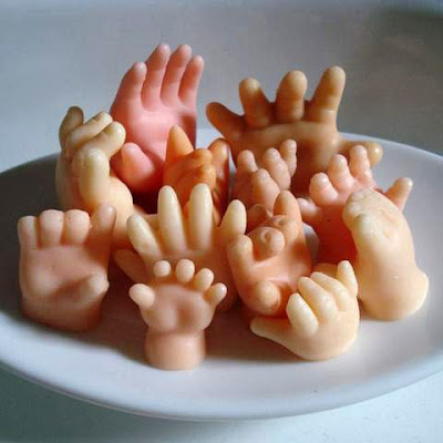 creepy hands soap