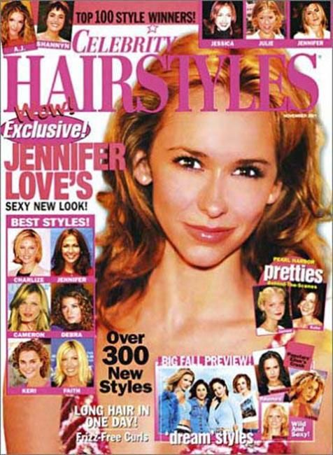 celebrity hair style magazine