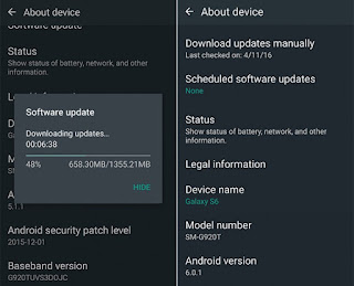 T-Mobile rolls out Marshmallow update for the Galaxy S6 and S6 edge