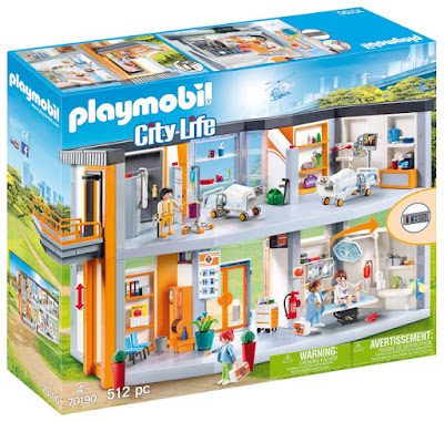 CAJA Playmobil City Life - 70190 Gran Hospital