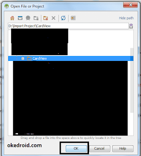 Open file or Project Android Studio