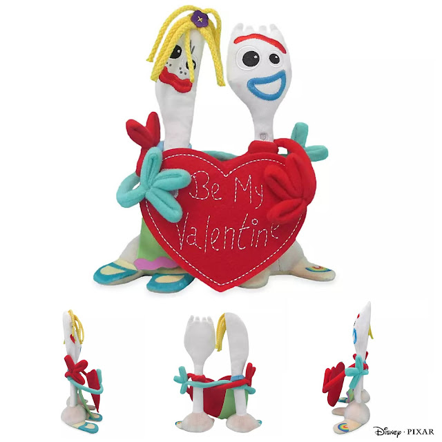 Forky and Karen Beverly Plush Duo, 小叉, 貝嘉倫, 2021年情人節Duffy and Friends Sweet Sweet Friends系列商品陸續登陸香港迪士尼迪士尼佳節禮贈預訂Disney Holiday Gift Pre-Order Sale網上平台, Hong Kong Disneyland, HKDL, Valentine's Day