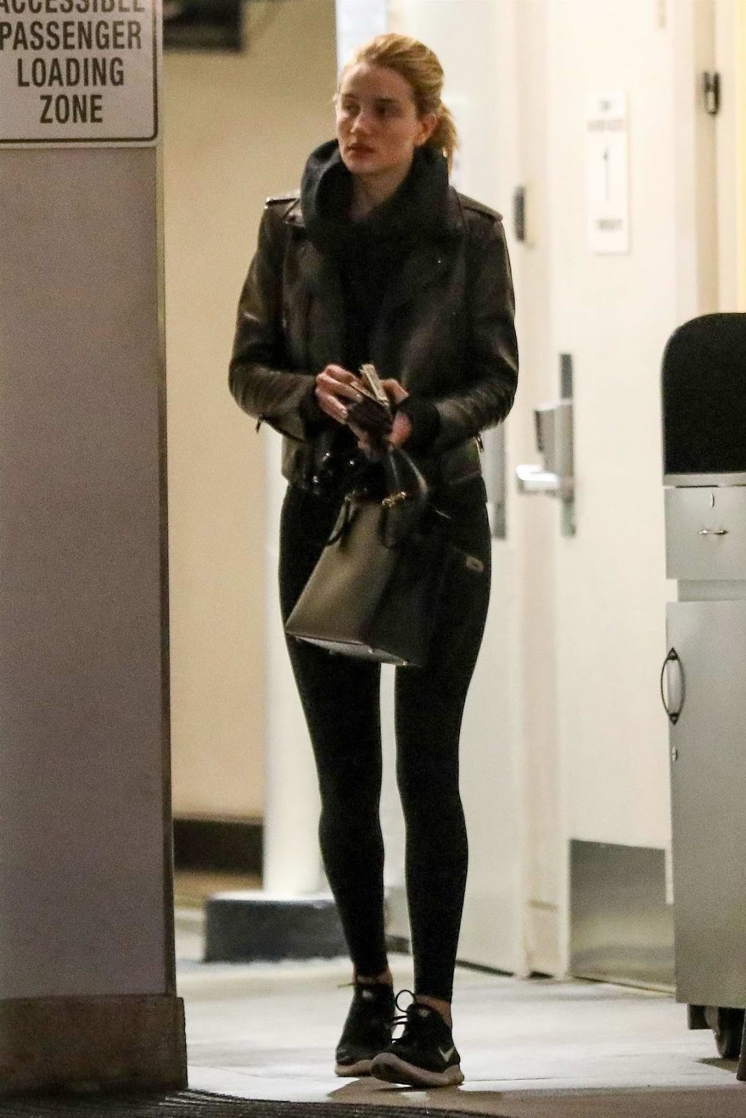 Rosie Huntington-Whiteley style out at Lancer Skin Care Clinic in Beverly Hills