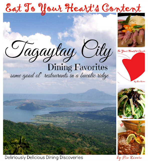 TAGAYTAY CITY RESTAURANTS