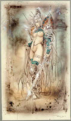 dibujos eroticos, luis royo