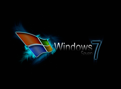 Desk  Backgrounds on Logo Wallpaper Collection  Windows Seven 7 Logo Wallpaper  Part 7