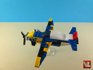 Set LEGO Cretor 3in1 31087 Dune Buggy - modelo 2 fast plane  Concluído