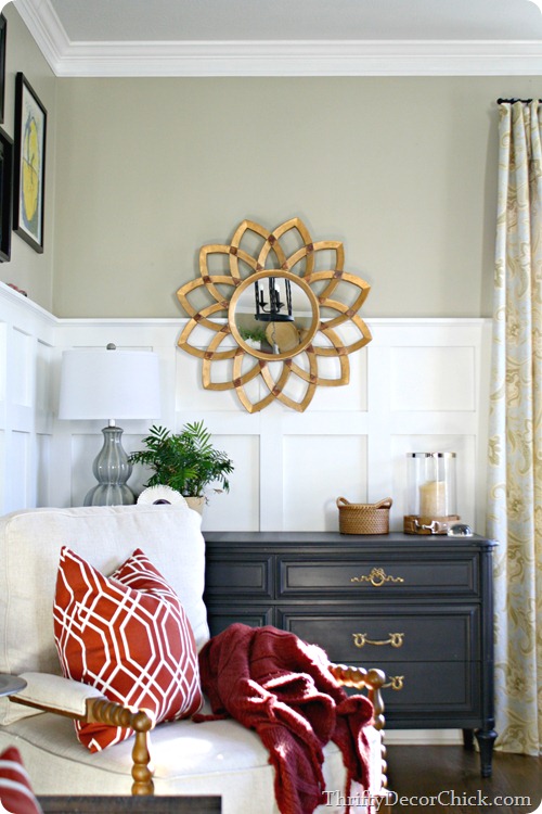 gold starburst mirror