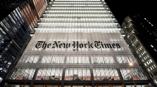 The New York Times sells one of its columns as NFT