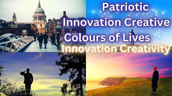 Patriotic Innovation Creative Colours of Lives